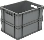 HS EURO KASSE 300X400X290MM GRÅ